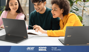 Icono de la mano de Acer y Google For Education está presente en el congreso NABSS